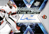 2023-24 Leevi Merilainen Upper Deck SPx ROOKIE X MARKS THE SPOT AUTOGRAPH AUTO #XMR-LM Ottawa Senators