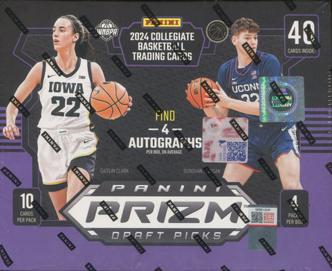 2024 Panini Prizm Collegiate Draft Picks Basketball Hobby, Box *DELAYED UNTIL 1/13*