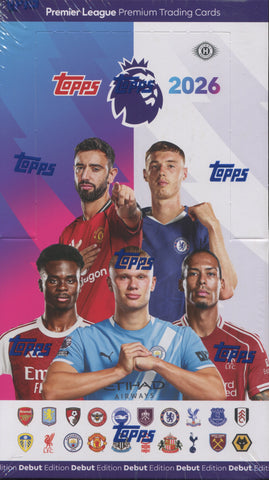 2025-26 Topps English Premier League EPL Soccer Hobby, Box
