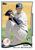 2014 Dellin Betances Topps Update Series SABERMETRIC STATS ROOKIE SP RC #US-69 New York Yankees
