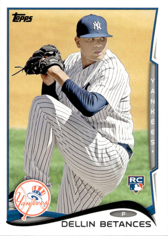 2014 Dellin Betances Topps Update Series SABERMETRIC STATS ROOKIE SP RC #US-69 New York Yankees