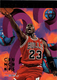 1995-96 Michael Jordan Skybox NBA Hoops CRUNCHERS #1 Chicago Bulls