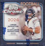 2024 Topps Chrome Football Mega, 20 Box Case