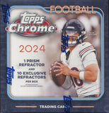 2024 Topps Chrome Football Mega, 20 Box Case