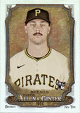 2024 Paul Skenes Topps Allen & Ginter SILVER PORTRAIT ROOKIE RC #282 Pittsburgh Pirates