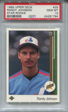 1989 Randy Johnson Upper Deck STAR ROOKIE RC PSA 10 #25 Montreal Expos 1794