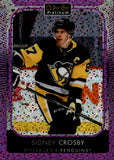 2021-22 Sidney Crosby OPC Platinum VIOLET PIXELS 216/299 #87 Pittsburgh Penguins