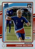 2024-25 Cavan Sullivan Panini Donruss Optic RATED ROOKIE HOLO PRIZM RC #184 UNITED STATES