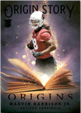 2024 Marvin Harrison Jr. Panini Origins ORIGIN STORY SSP ROOKIE RC #7 Arizona Cardinals