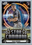 2024 Paul Skenes Topps Cosmic Chrome STAR COMMAND ROOKIE RC #ALT-5 Pittsburgh Pirates