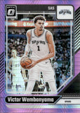 2024-25 Victor Wembanyama Panini Donruss Optic PINK HYPER PRIZM #45 San Antonio Spurs 2