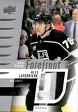 2023-24 Alex Laferriere Upper Deck Premier ON THE FOREFRONT PATCH 40/75 #OFR-AL Los Angeles Kings