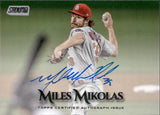 2019 Miles Mikolas Topps Stadium Club AUTOGRAPH AUTO #SCA-MM St. Louis Cardinals 1