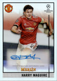 2020-21 Harry Maguire Topps Merlin Chrome CHAMPIONS LEAGUE AUTOGRAPH AUTO #BCA-HM Manchester United