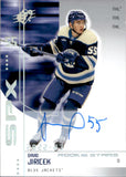 2022-23 David Jiricek Upper Deck SPx ROOKIE STARS AUTOGRAPH AUTO RC #R-65 Columbus Blue Jackets