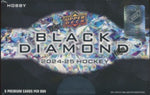 2024-25 Upper Deck Black Diamond Hockey Hobby, 10 Box Master Case