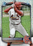 2025 Rainiel Rodriguez Bowman Chrome Prospects 1ST BOWMAN MOJO REFRACTOR #BCP-200 St. Louis Cardinals 4
