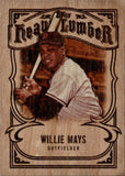 2026 Willie Mays Topps HEAVY LUMBER SP! #HL-40 San Francisco Giants