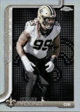2025 Chase Young Topps Chrome LIGHTBOARD LOGO REFRACTOR VARIATION #220 New Orleans Saints