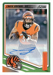 2025 Chase Brown Panini Score AUTOGRAPH AUTO #157 Cincinnati Bengals