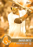 2017 David Ortiz Topps Bunt ORANGE 4/50 #100 Boston Red Sox
