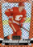 2024-25 Yan Kuznetsov OPC Platinum MARQUEE ROOKIE ORANGE CHECKERS 23/25 RC #219 Calgary Flames