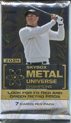 2024 Upper Deck Skybox Metal Universe Champions Hobby, Pack