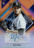 2020 Dylan Cease Topps Fire ROOKIE AUTOGRAPH ORANGE 5/99 AUTO #FA-DC Chicago White Sox
