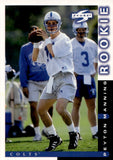 1998 Peyton Manning Pinnacle Score ROOKIE RC #233 Indianapolis Colts