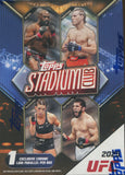 2025 Topps UFC Stadium Club Blaster, 40 Box Case
