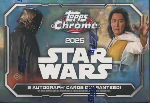 2025 Topps Star Wars Chrome Delight, Box