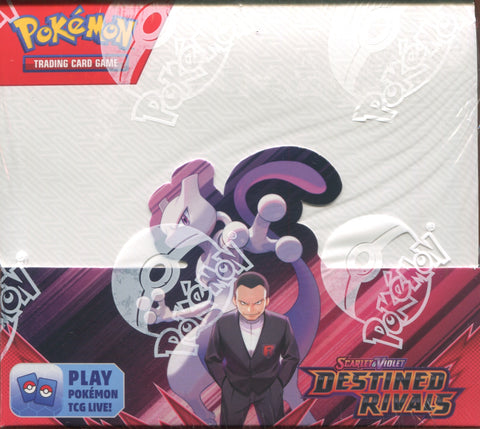 Pokemon Scarlet & Violet Destined Rivals, Booster Box *RELEASES 5/30*