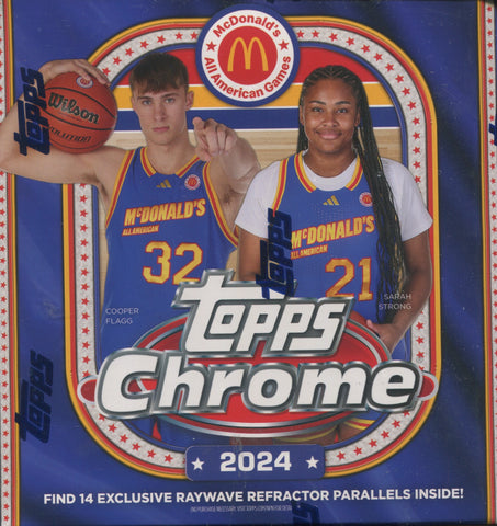 2024 Topps Chrome McDonald's All American Basketball, Mega Box