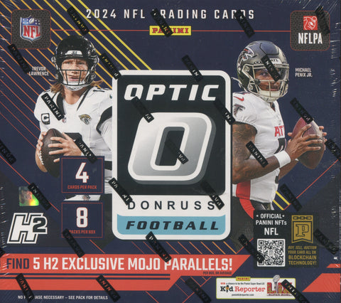 2024 Panini Donruss Optic Football H2, Box *RELEASES 5/9*