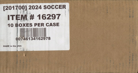 2024 Panini Prizm K League Soccer Hobby, 10 Box Case