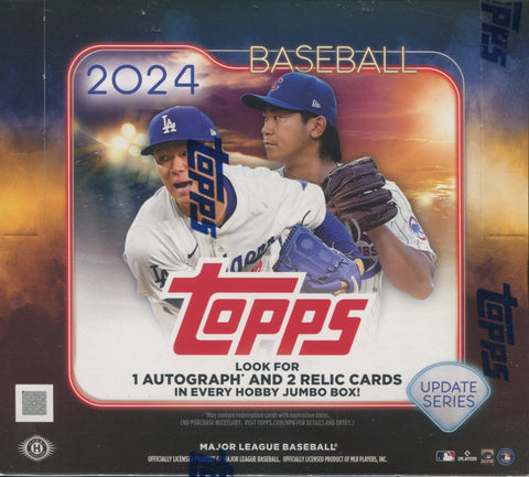 2024 Topps Update Series Baseball Jumbo, Box