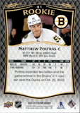 2023-24 Matthew Poitras Upper Deck Stature ROOKIE RC 681/999 #41 Boston Bruins