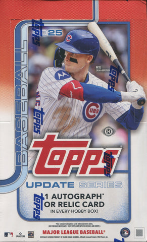 2025 Topps Update Series Baseball Hobby, Box