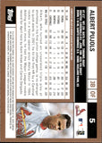 2002 Albert Pujols Topps OPENING DAY #5 St. Louis Cardinals