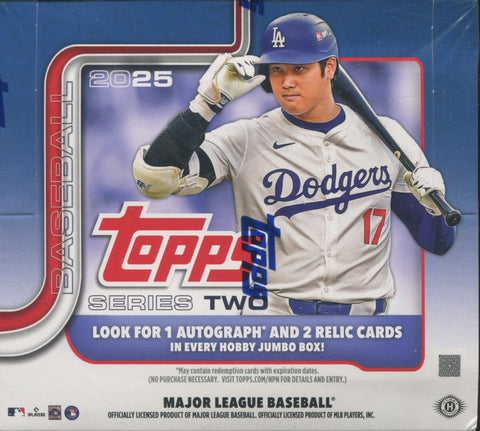 2025 Topps Series 2 Baseball Jumbo, Box