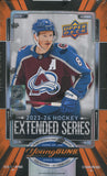 2023-24 Upper Deck Extended Series Hobby Hockey, 12 Box Case