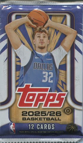 2025-26 Topps Basketball Hobby, Pack *RELEASES 10/23*