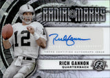 2024 Rich Gannon Topps Resurgence RADIAL MARKS AUTOGRAPH AUTO #RM-RGA Oakland Raiders