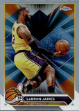 2023-24 Lebron James Topps Chrome REFRACTOR #23 Los Angeles Lakers