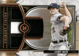 2021 Casey Mize Topps Museum Collection PRIMARY PIECES QUAD RELIC ROOKIE 38/75 JERSEY #SPQR-CM Detroit Tigers