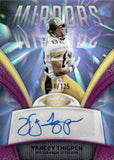 2025 Yancey Thigpen Panini Certified MIRROR SIGNATURES PURPLE AUTOGRAPH 4/125 AUTO #MS-TYH Pittsburgh Steelers