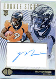 2023 Marvin Mims Panini Illusions ROOKIE SIGNS AUTOGRAPH RC AUTO 7/25 #RS-MMI Denver Broncos