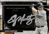 2021 Edgar Martinez Topps Museum Collection ARCHIVAL AUTOGRAPHS GOLD 22/25 AUTO #AA-EMA Seattle Mariners