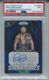 2024 Bron Brkker Panini Prim WWE BLUE PRIZM CHAMPIONS SIGNATURES AUTO 32/49 AUTOGRAPH PSA 9 #CS-BBK Monday Night Raw 6322