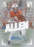 2024 Braelon Allen Panini Luminance ROOKIE AUTOGRAPH 74/350 RC AUTO #167 New York Jets